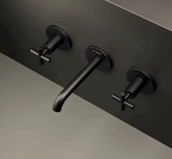BLINK 3 Holes Wall Basin Mixer