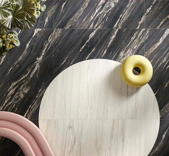 MAXIMUM MARMI Nero Damascato